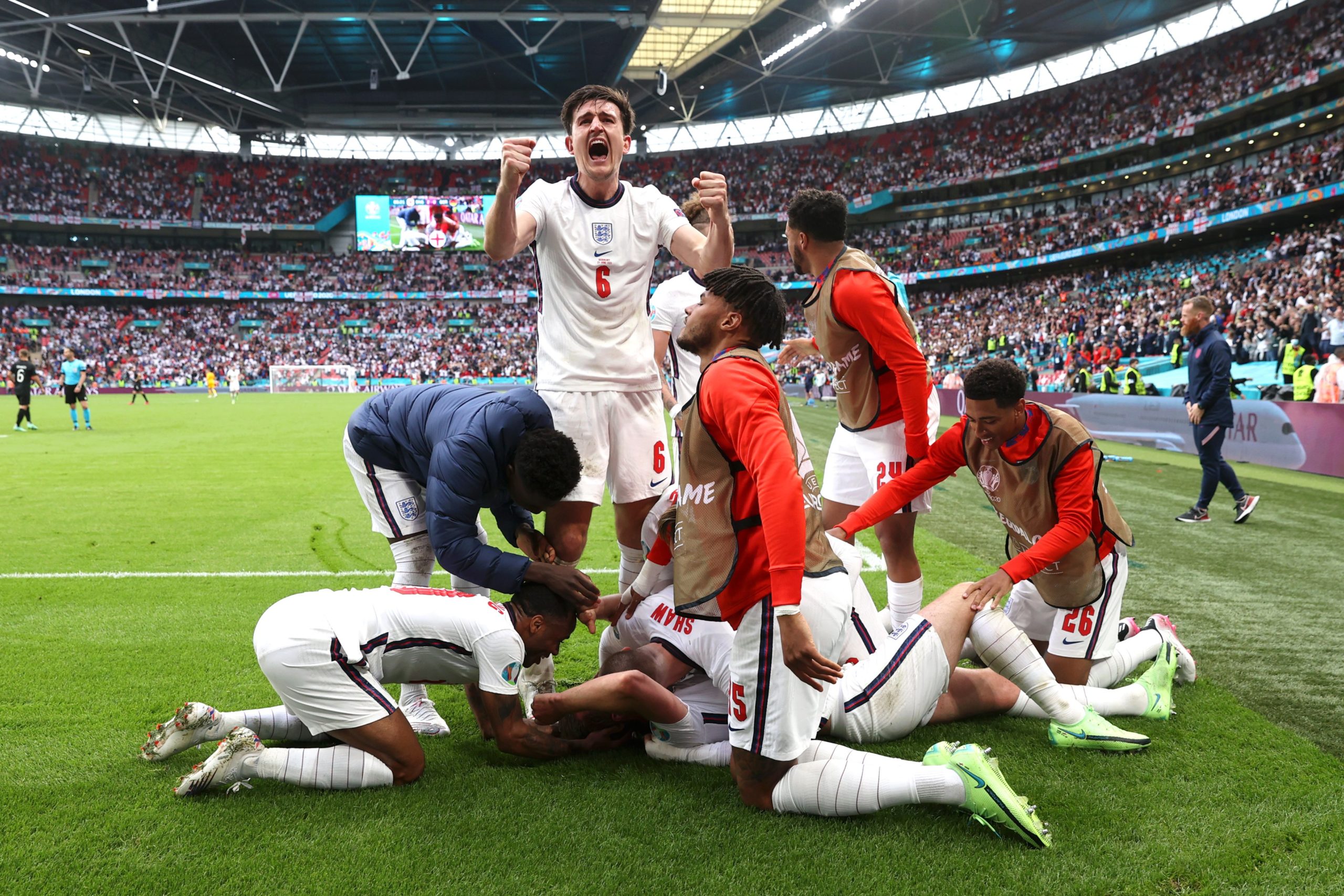 UEFA Euro 2020 lAngleterre élimine lAllemagne à Wembley et lUkraine simpose au bout du suspense . image