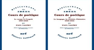 Livres. « Cours de poétique », un inédit de Paul Valéry disponible en librairie