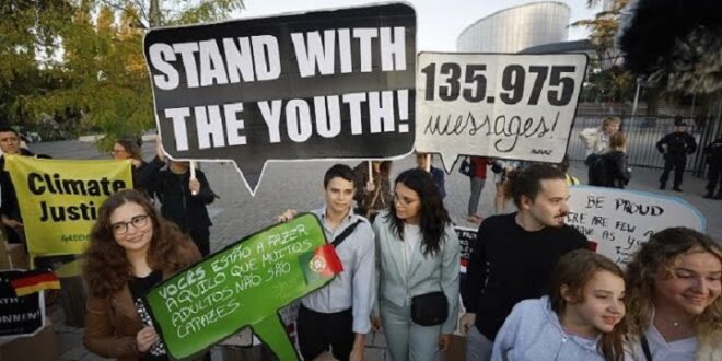 Environnement : six jeunes Portugais devant la Cour européenne des droits de l’Homme.. Vidéo