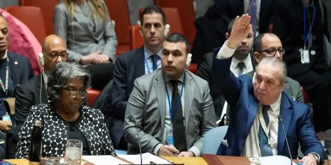 Les Etats-Unis mettent leur veto à un nouveau projet de résolution de l’ONU exigeant un cessez-le-feu « immédiat »